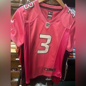 Nike NFL Russel Wilson Pink On Field Jersey. Small